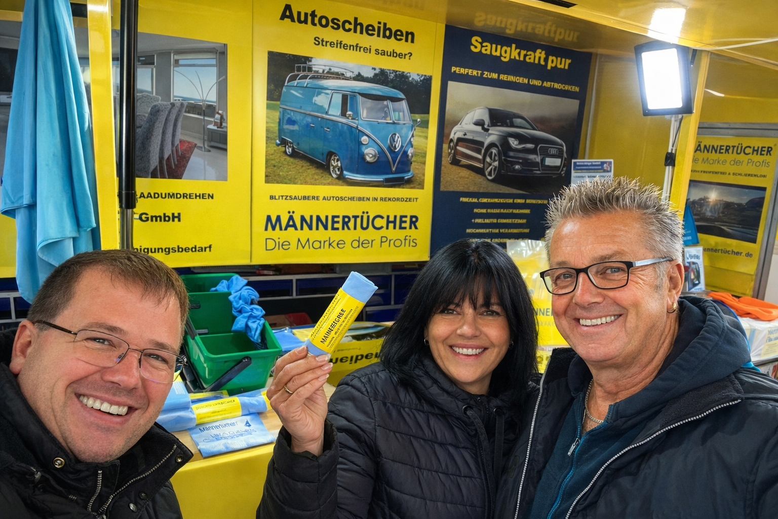 LappenPrinz auf Markt und Bühne